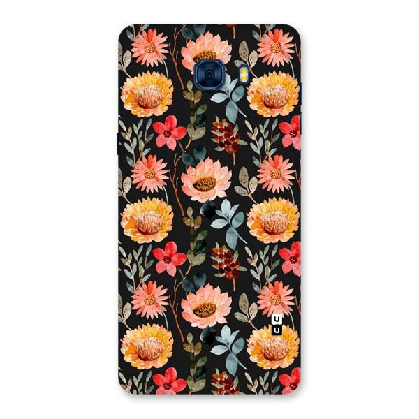 Florals Wonderful Pattern Back Case for Galaxy C7 Pro