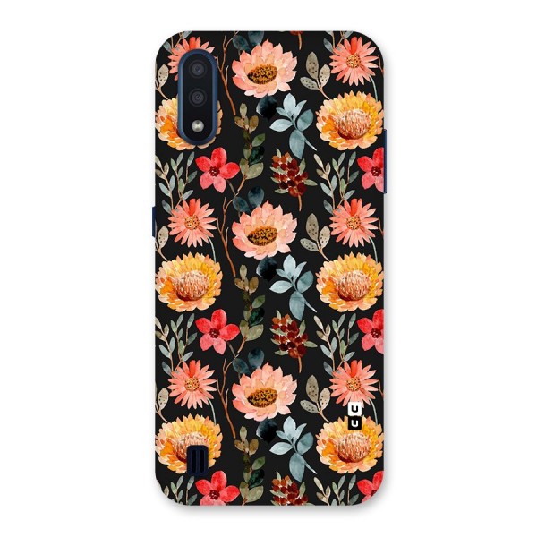 Florals Wonderful Pattern Back Case for Galaxy M01