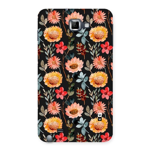 Florals Wonderful Pattern Back Case for Galaxy Note