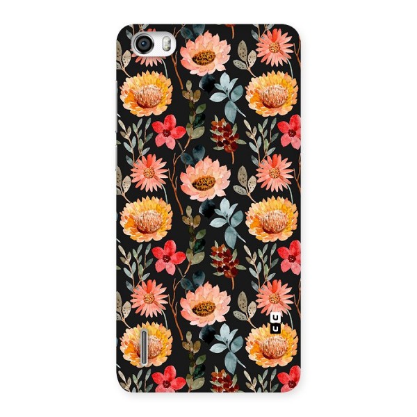 Florals Wonderful Pattern Back Case for Honor 6