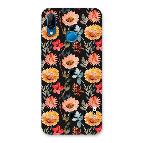 Florals Wonderful Pattern Back Case for Huawei P20 Lite