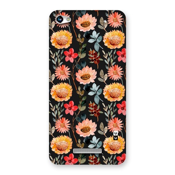 Florals Wonderful Pattern Back Case for Micromax Hue 2