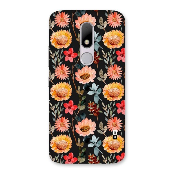 Florals Wonderful Pattern Back Case for Moto M