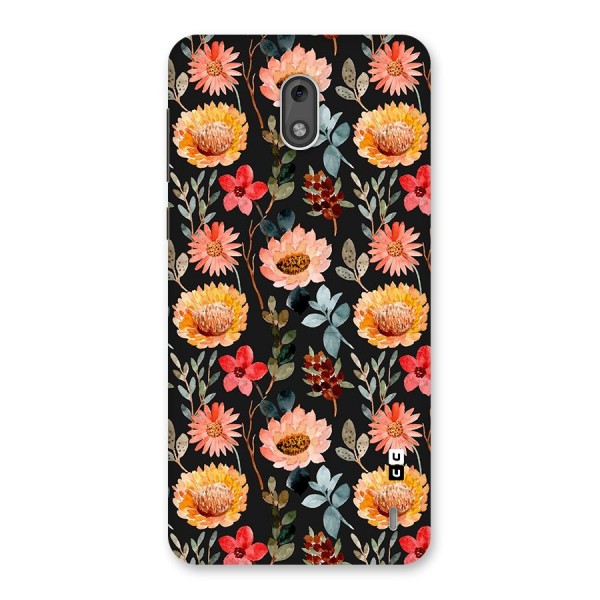 Florals Wonderful Pattern Back Case for Nokia 2