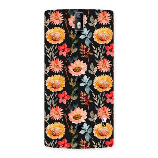 Florals Wonderful Pattern Back Case for One Plus One