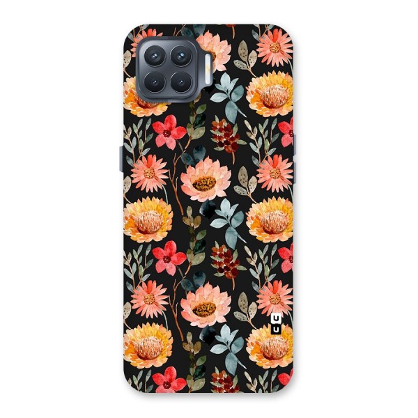 Florals Wonderful Pattern Back Case for Oppo F17 Pro