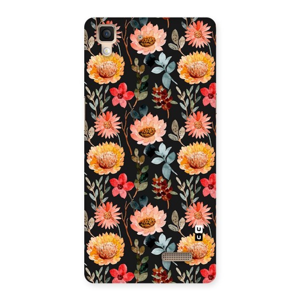 Florals Wonderful Pattern Back Case for Oppo R7