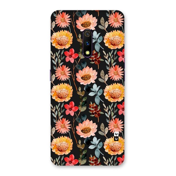 Florals Wonderful Pattern Back Case for Realme X