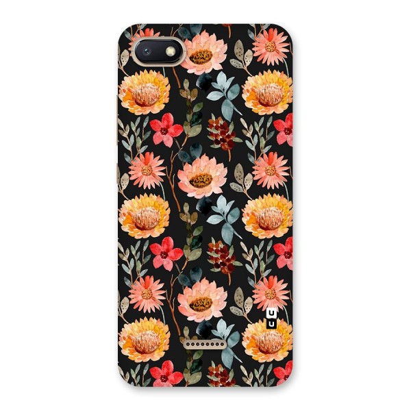 Florals Wonderful Pattern Back Case for Redmi 6A