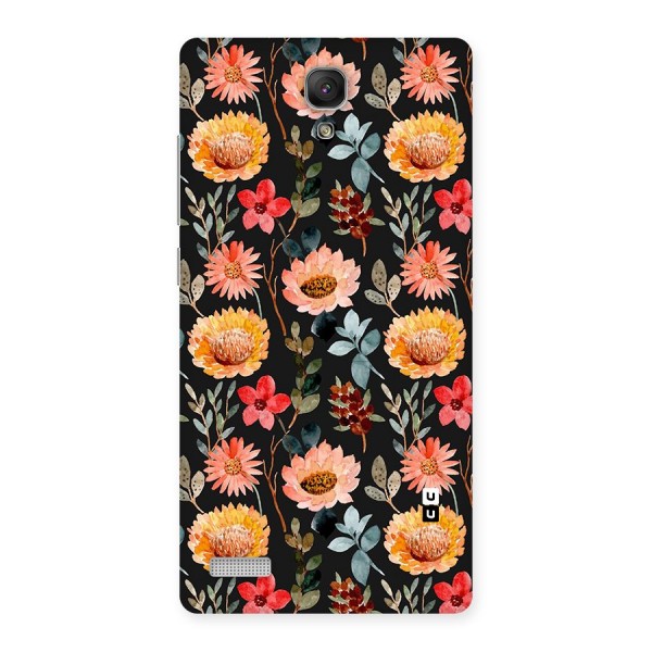 Florals Wonderful Pattern Back Case for Redmi Note