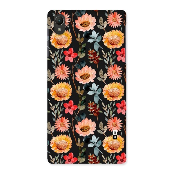 Florals Wonderful Pattern Back Case for Sony Xperia Z2