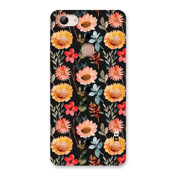 Florals Wonderful Pattern Back Case for Vivo Y83