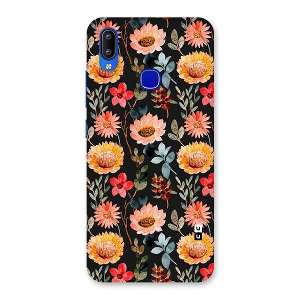 Florals Wonderful Pattern Back Case for Vivo Y91