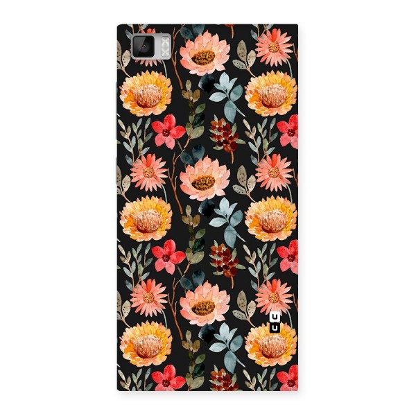 Florals Wonderful Pattern Back Case for Xiaomi Mi3