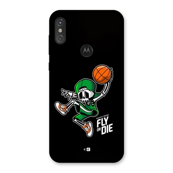 Fly Or Die Back Case for Motorola One Power