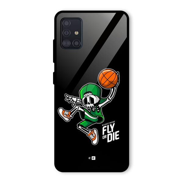 Fly Or Die Glass Back Case for Galaxy A51