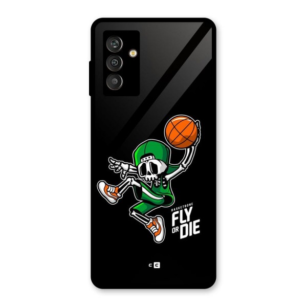 Fly Or Die Glass Back Case for Galaxy M13