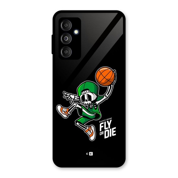 Fly Or Die Glass Back Case for Galaxy M14 5G