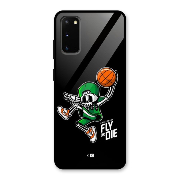 Fly Or Die Glass Back Case for Galaxy S20