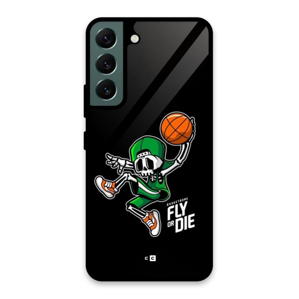 Fly Or Die Glass Back Case for Galaxy S22 5G