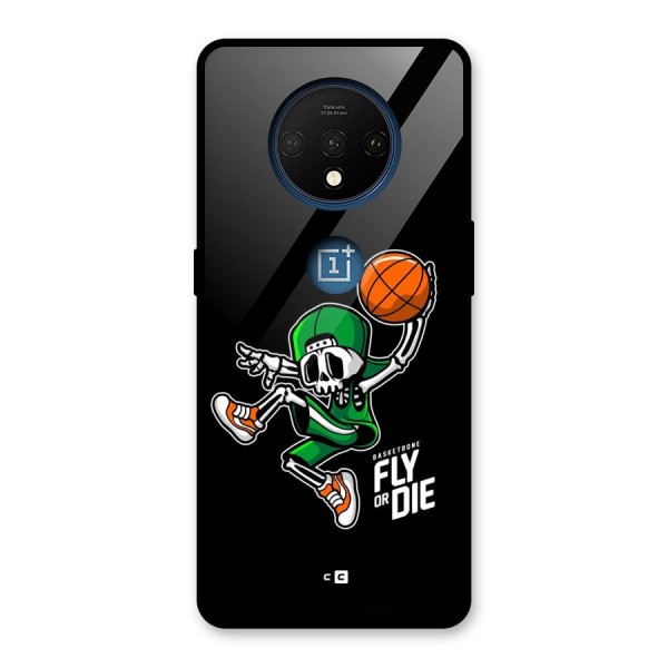 Fly Or Die Glass Back Case for OnePlus 7T