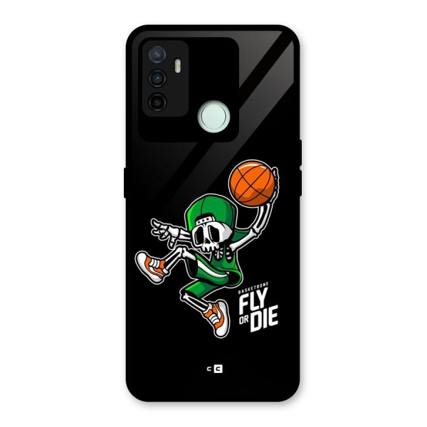 Fly Or Die Glass Back Case for Oppo A53