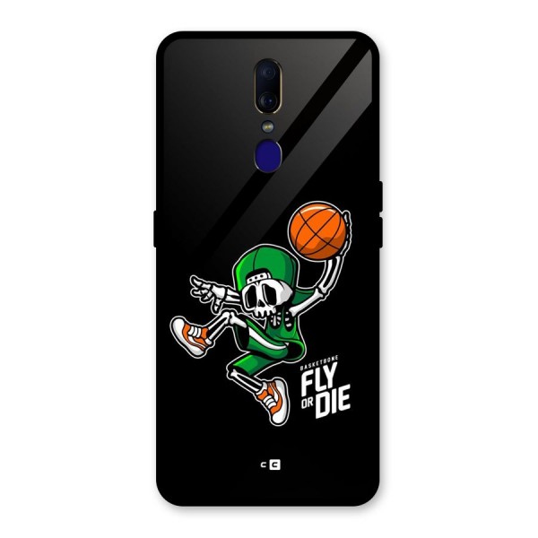 Fly Or Die Glass Back Case for Oppo F11