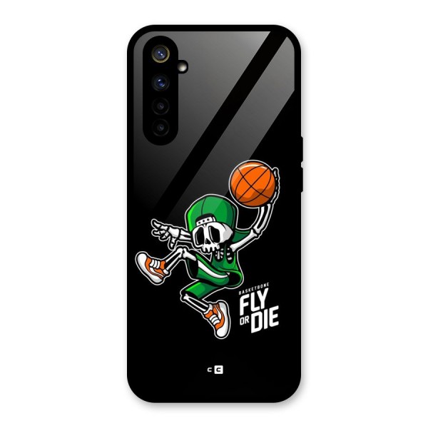 Fly Or Die Glass Back Case for Realme 6i