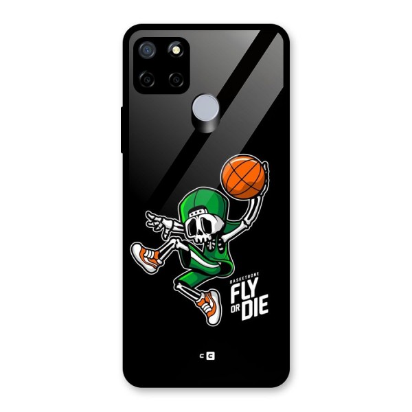 Fly Or Die Glass Back Case for Realme Narzo 20