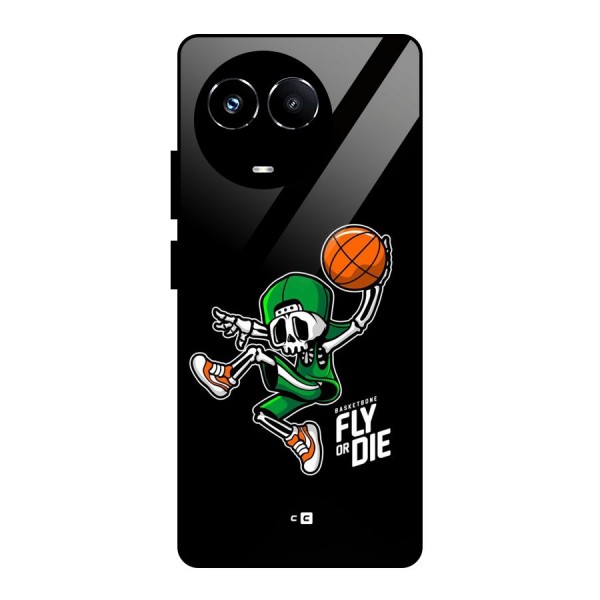 Fly Or Die Glass Back Case for Realme Narzo 60X