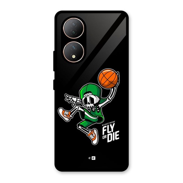 Fly Or Die Glass Back Case for Vivo T2