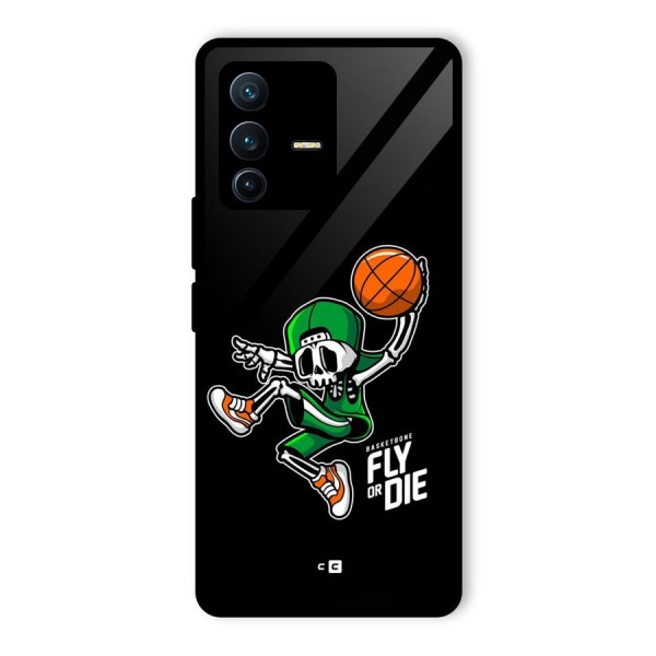 Fly Or Die Glass Back Case for Vivo V23 Pro