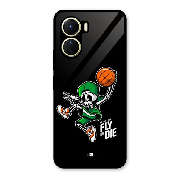 Fly Or Die Glass Back Case for Vivo Y56