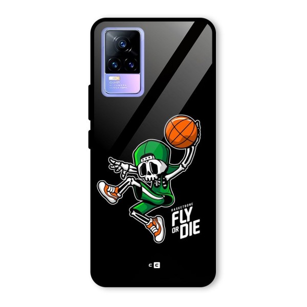 Fly Or Die Glass Back Case for Vivo Y73