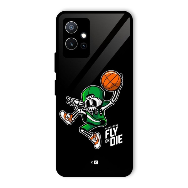 Fly Or Die Glass Back Case for Vivo Y75 5G