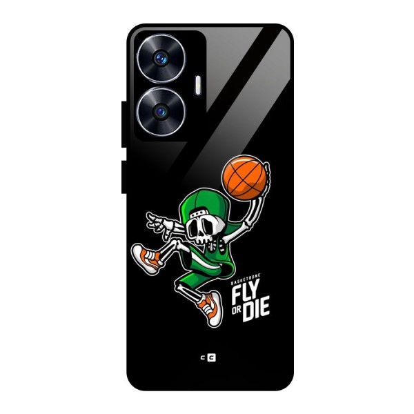 Fly Or Die Glass Back Case for realme C55