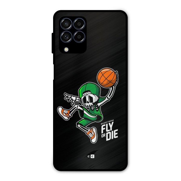 Fly Or Die Metal Back Case for Galaxy M53 5G