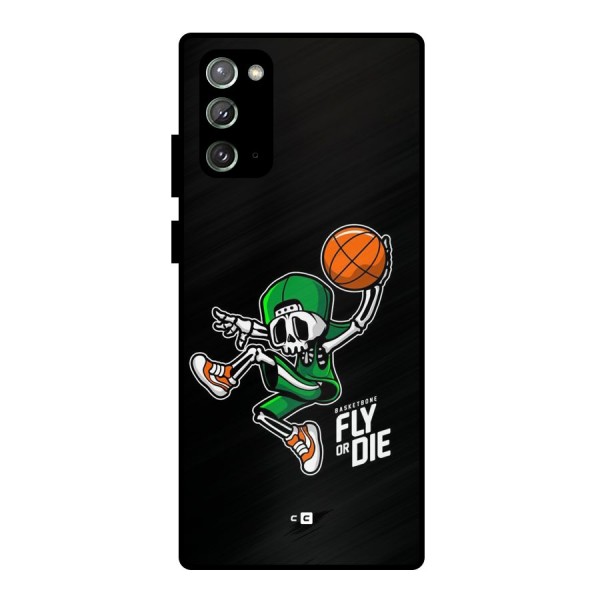 Fly Or Die Metal Back Case for Galaxy Note 20