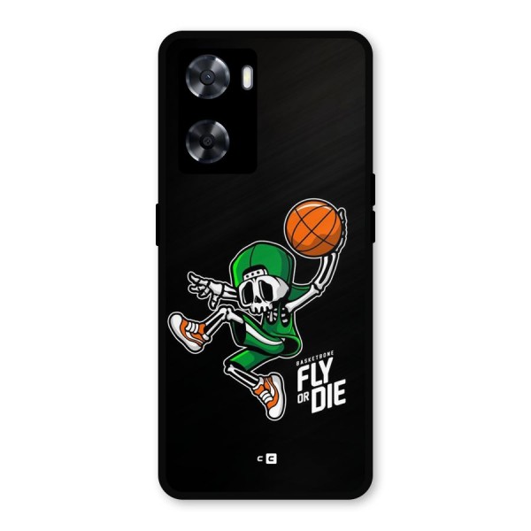 Fly Or Die Metal Back Case for Oppo A57 2022