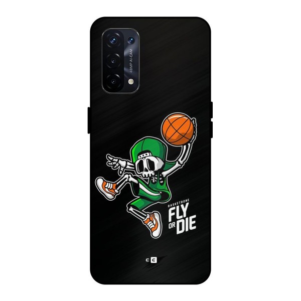 Fly Or Die Metal Back Case for Oppo A74 5G