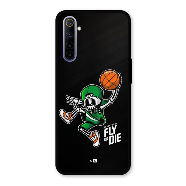 Fly Or Die Metal Back Case for Realme 6