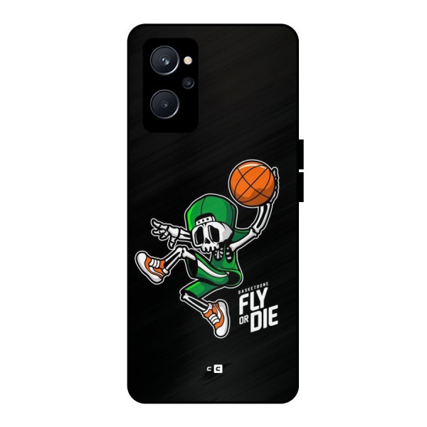 Fly Or Die Metal Back Case for Realme 9i 5G