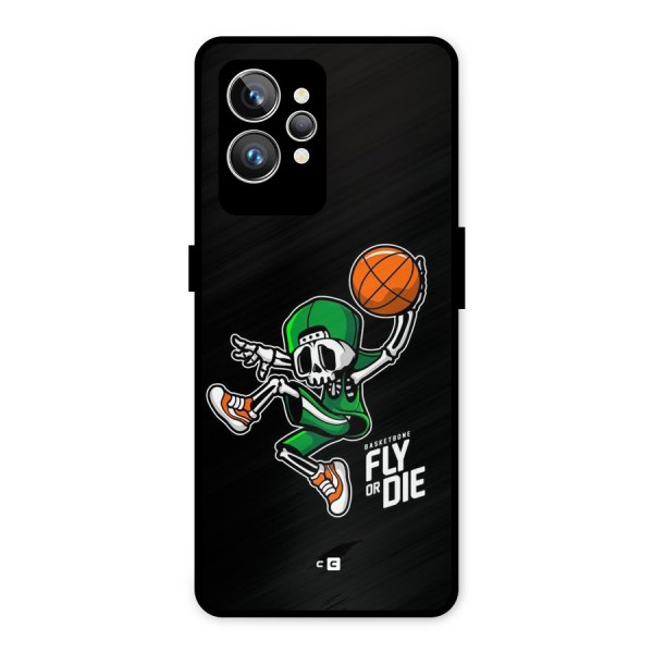 Fly Or Die Metal Back Case for Realme GT2 Pro