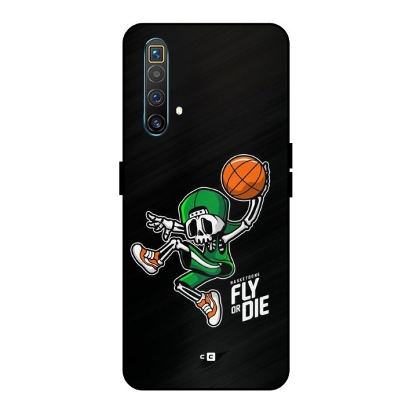 Fly Or Die Metal Back Case for Realme X3 SuperZoom