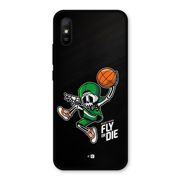 Fly Or Die Metal Back Case for Redmi 9i
