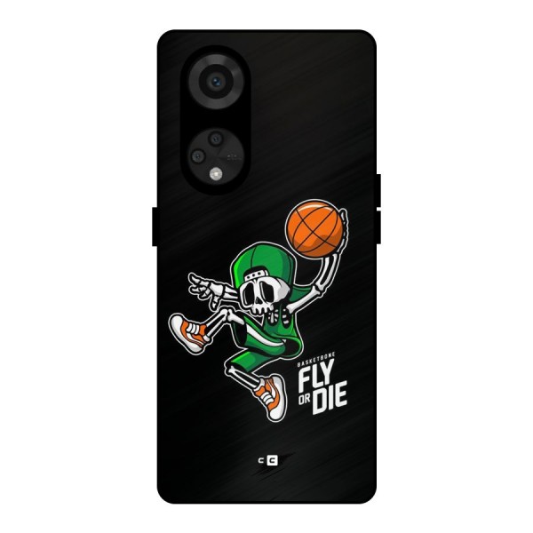 Fly Or Die Metal Back Case for Reno8 T 5G