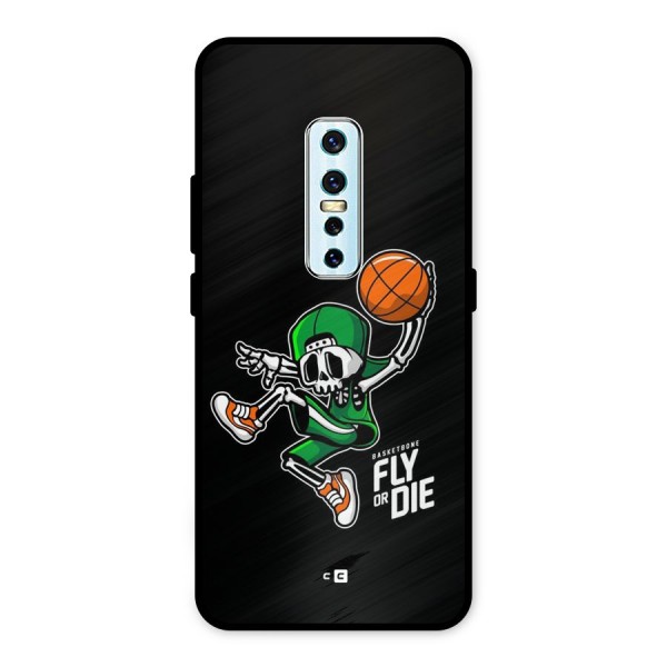 Fly Or Die Metal Back Case for Vivo V17 Pro