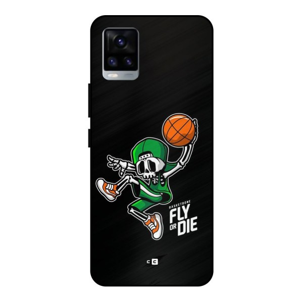 Fly Or Die Metal Back Case for Vivo V20 2021