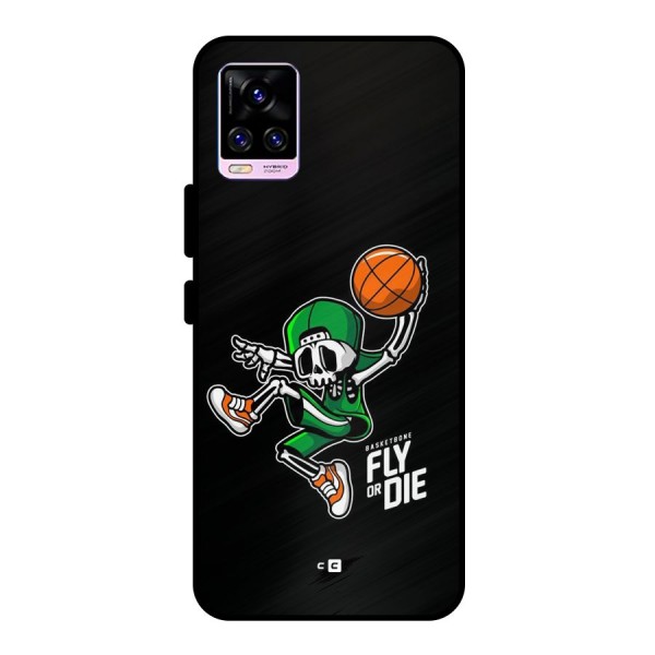 Fly Or Die Metal Back Case for Vivo V20 Pro