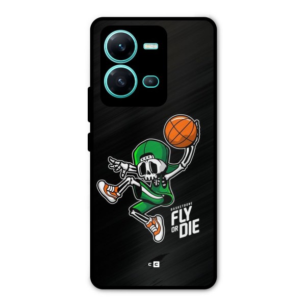 Fly Or Die Metal Back Case for Vivo V25